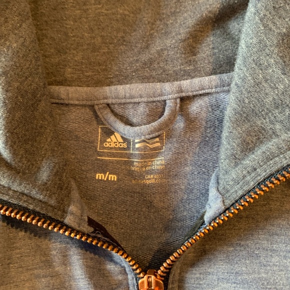 Adidas Golf | Zip Up Sweater - Picture 3 of 5
